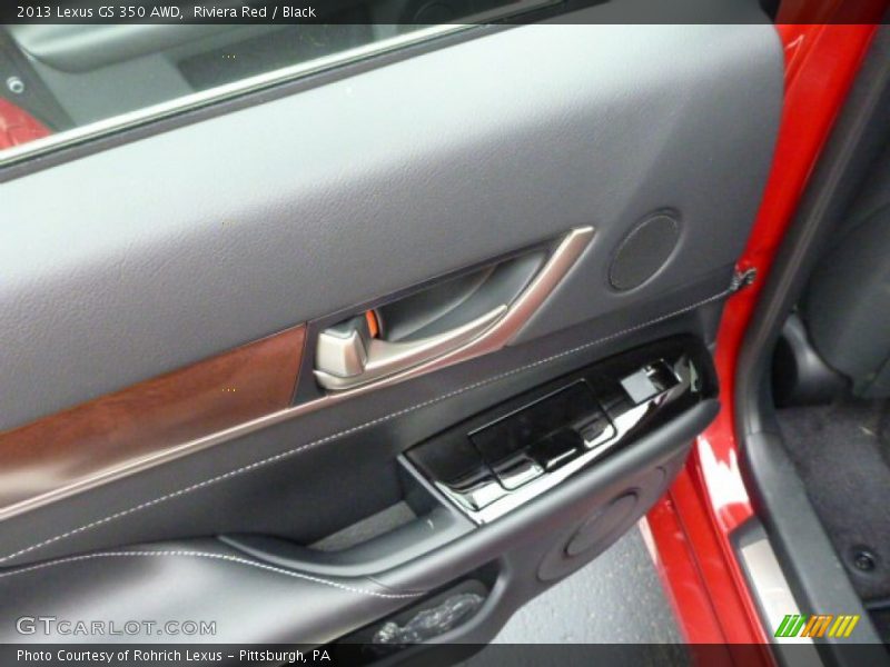 Riviera Red / Black 2013 Lexus GS 350 AWD