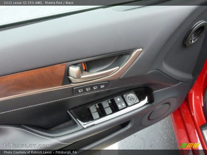 Riviera Red / Black 2013 Lexus GS 350 AWD