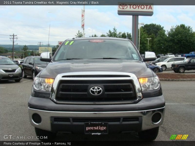 Magnetic Gray Metallic / Black 2011 Toyota Tundra CrewMax 4x4