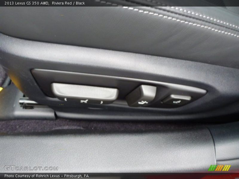 Riviera Red / Black 2013 Lexus GS 350 AWD