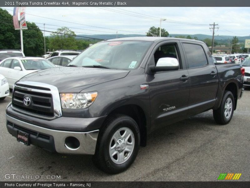 Magnetic Gray Metallic / Black 2011 Toyota Tundra CrewMax 4x4