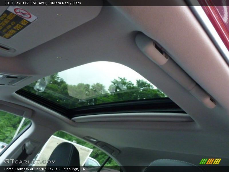 Riviera Red / Black 2013 Lexus GS 350 AWD