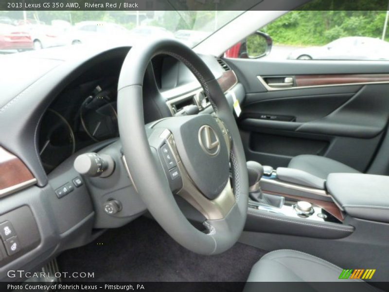 Riviera Red / Black 2013 Lexus GS 350 AWD