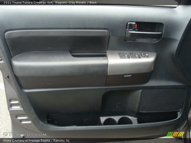 Magnetic Gray Metallic / Black 2011 Toyota Tundra CrewMax 4x4