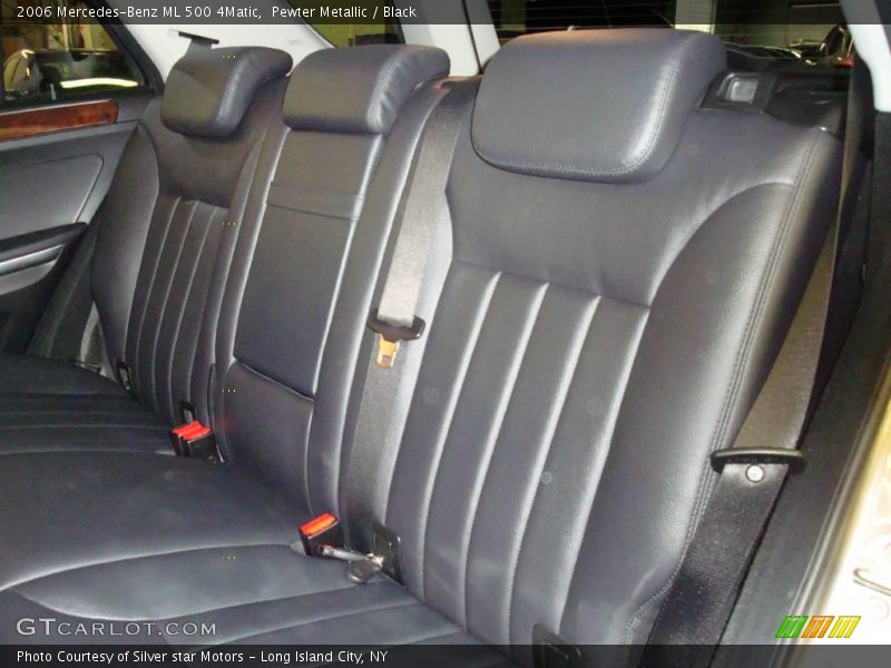 Pewter Metallic / Black 2006 Mercedes-Benz ML 500 4Matic