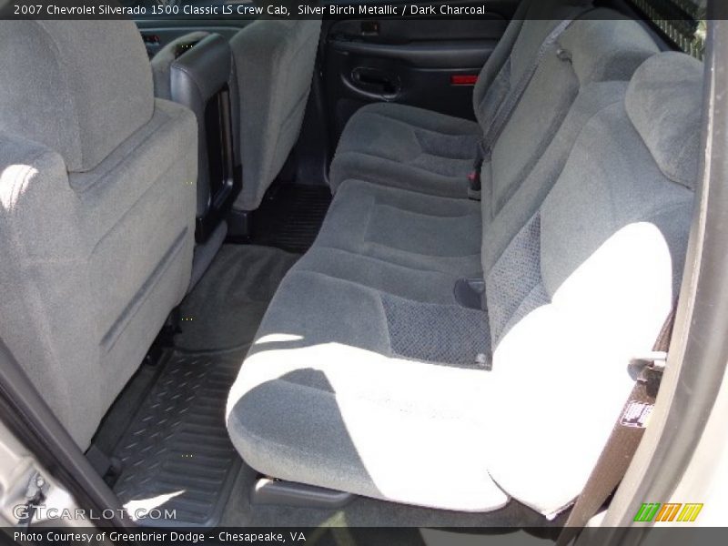 Silver Birch Metallic / Dark Charcoal 2007 Chevrolet Silverado 1500 Classic LS Crew Cab