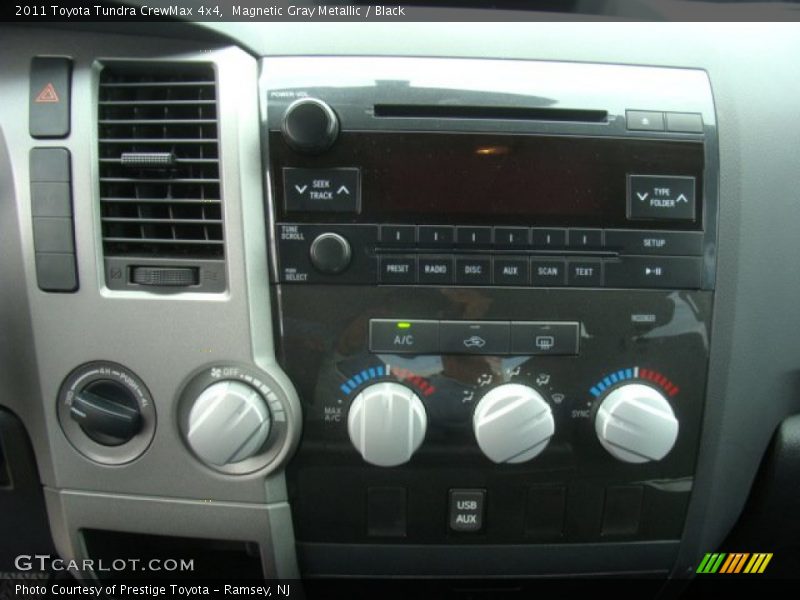Magnetic Gray Metallic / Black 2011 Toyota Tundra CrewMax 4x4