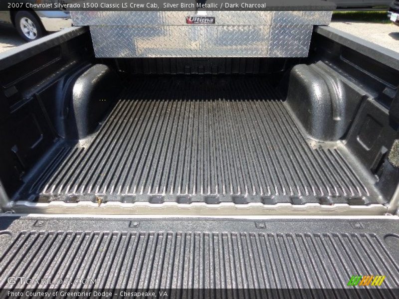 Silver Birch Metallic / Dark Charcoal 2007 Chevrolet Silverado 1500 Classic LS Crew Cab