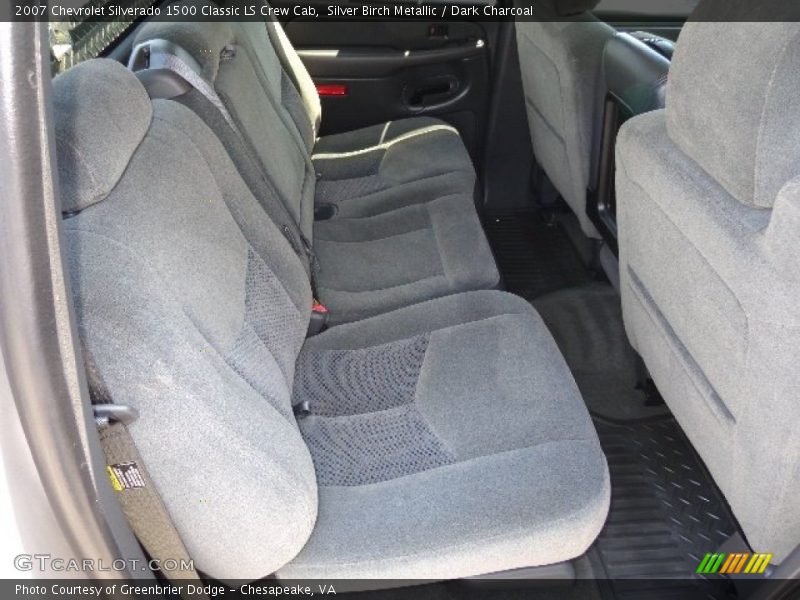 Silver Birch Metallic / Dark Charcoal 2007 Chevrolet Silverado 1500 Classic LS Crew Cab
