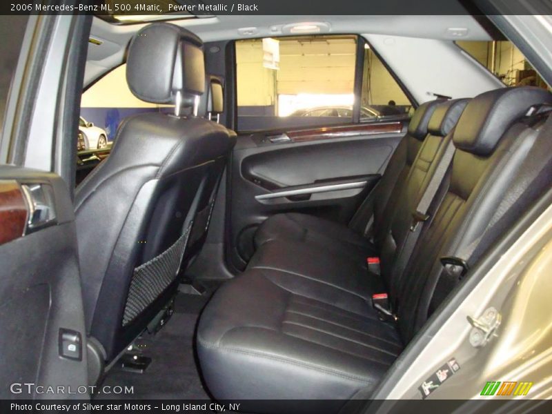 Pewter Metallic / Black 2006 Mercedes-Benz ML 500 4Matic