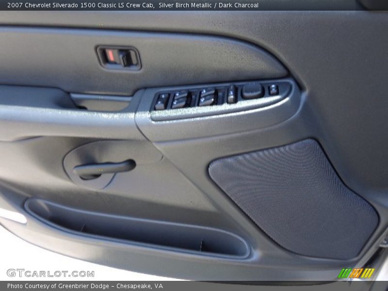 Silver Birch Metallic / Dark Charcoal 2007 Chevrolet Silverado 1500 Classic LS Crew Cab