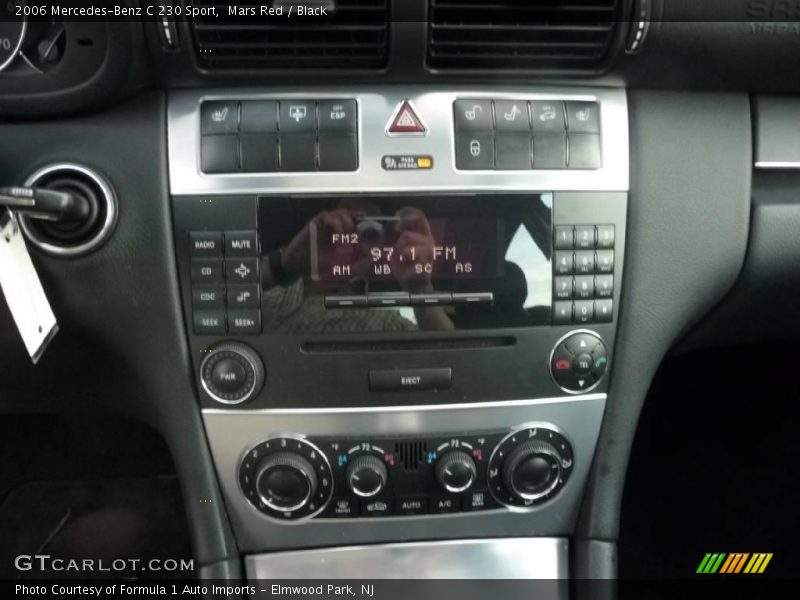 Mars Red / Black 2006 Mercedes-Benz C 230 Sport