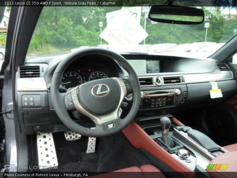 Dashboard of 2013 GS 350 AWD F Sport