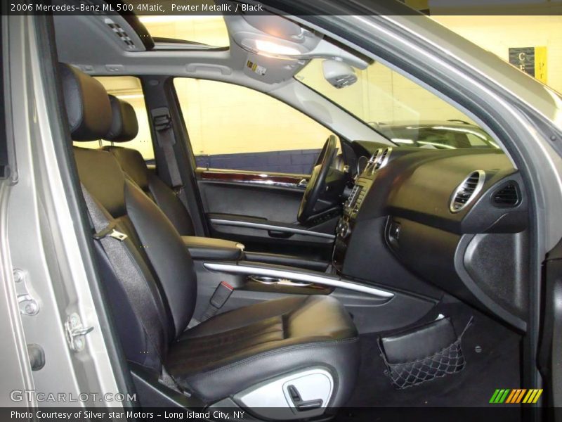 Pewter Metallic / Black 2006 Mercedes-Benz ML 500 4Matic
