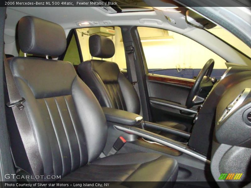 Pewter Metallic / Black 2006 Mercedes-Benz ML 500 4Matic