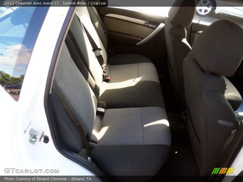 Summit White / Charcoal 2011 Chevrolet Aveo Aveo5 LT