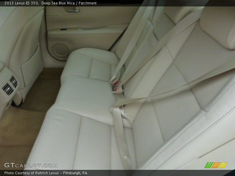 Deep Sea Blue Mica / Parchment 2013 Lexus ES 350