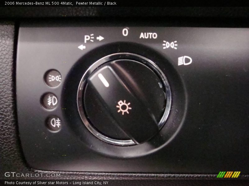Pewter Metallic / Black 2006 Mercedes-Benz ML 500 4Matic