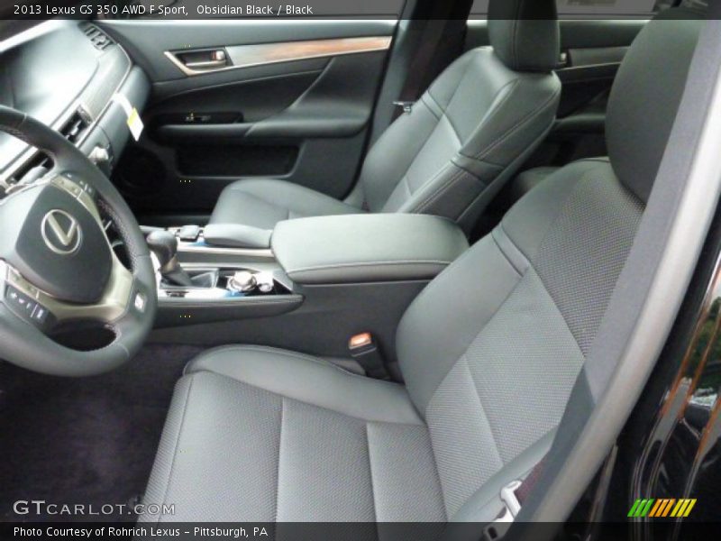Obsidian Black / Black 2013 Lexus GS 350 AWD F Sport