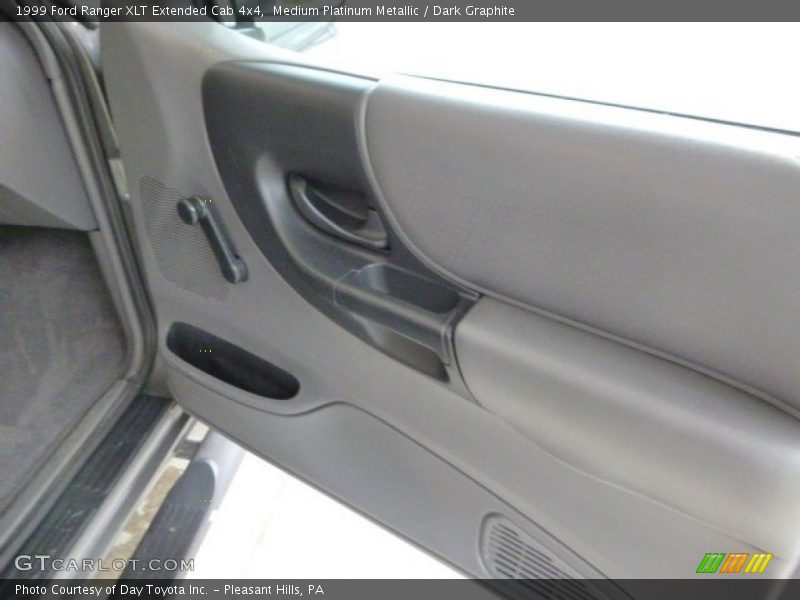 Medium Platinum Metallic / Dark Graphite 1999 Ford Ranger XLT Extended Cab 4x4