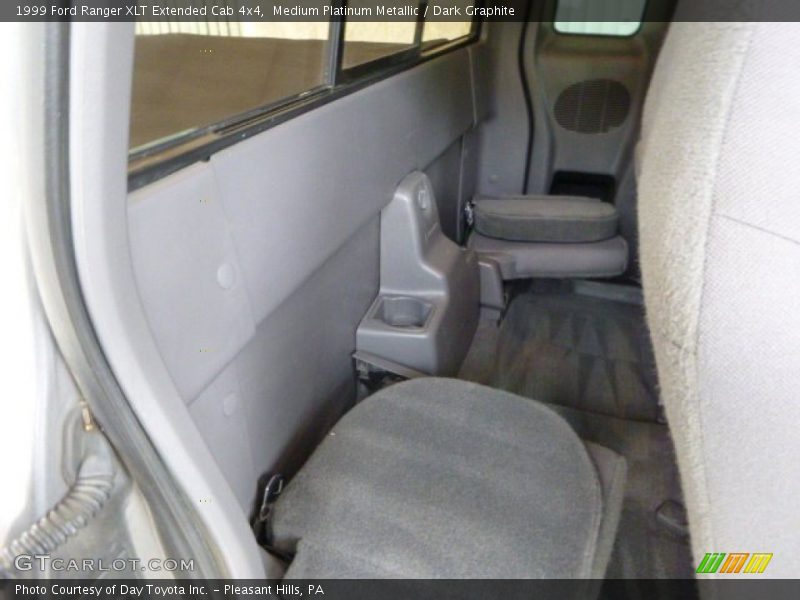 Medium Platinum Metallic / Dark Graphite 1999 Ford Ranger XLT Extended Cab 4x4