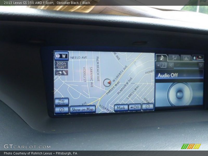 Obsidian Black / Black 2013 Lexus GS 350 AWD F Sport