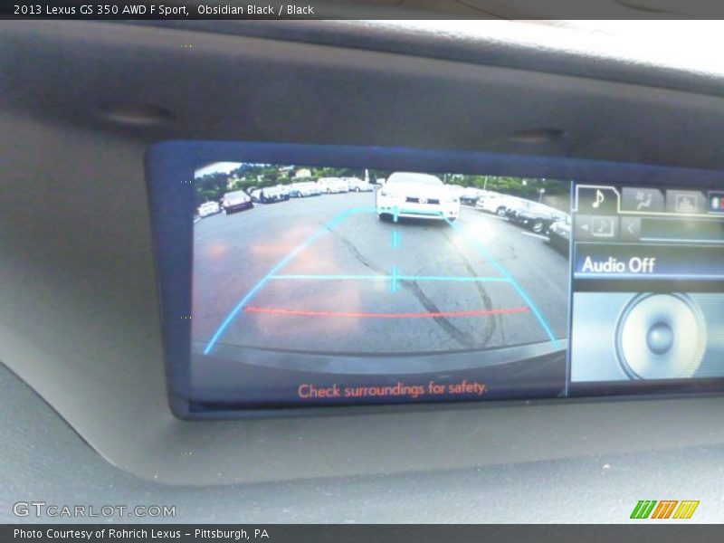 Obsidian Black / Black 2013 Lexus GS 350 AWD F Sport