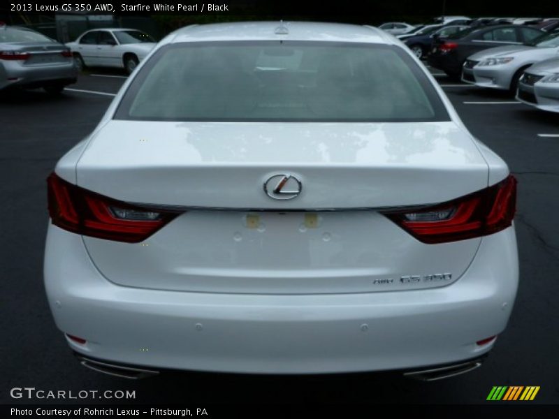 Starfire White Pearl / Black 2013 Lexus GS 350 AWD