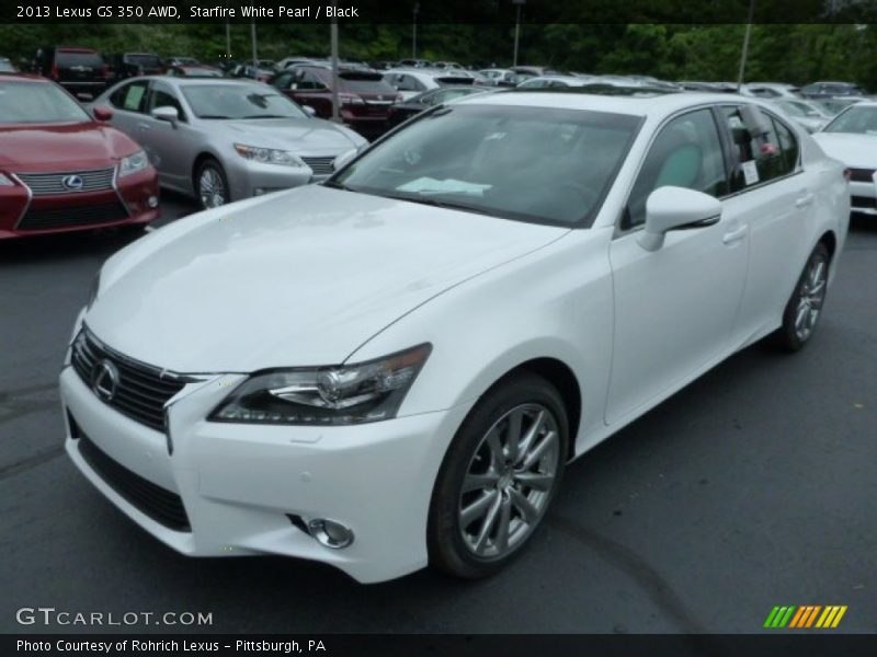 Starfire White Pearl / Black 2013 Lexus GS 350 AWD