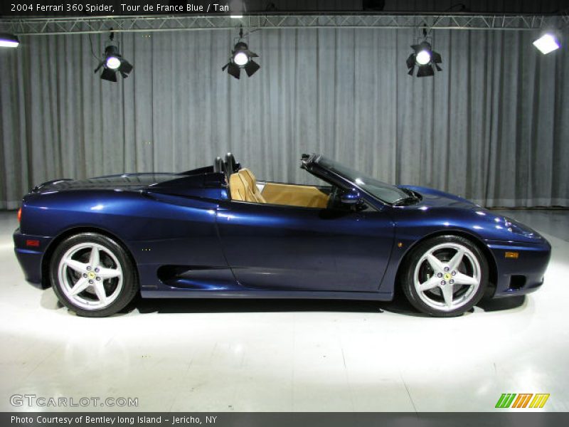 Tour de France Blue / Tan 2004 Ferrari 360 Spider