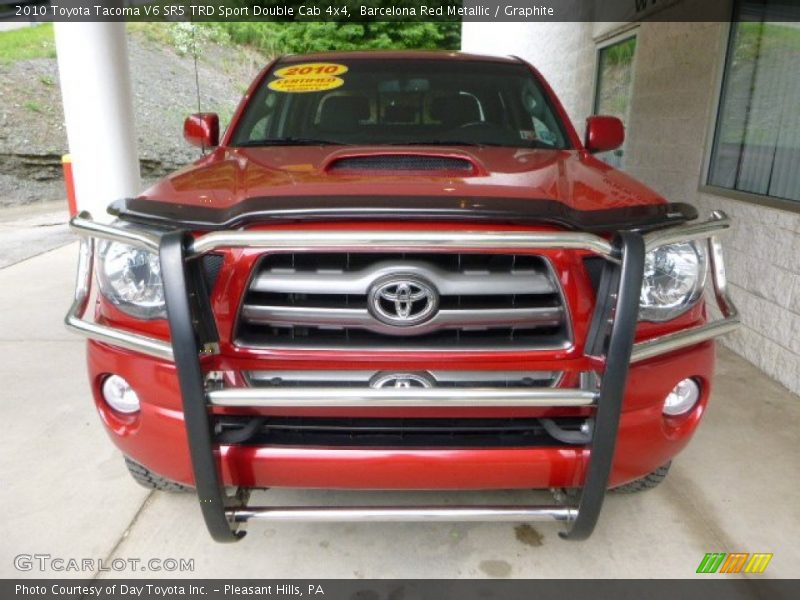 Barcelona Red Metallic / Graphite 2010 Toyota Tacoma V6 SR5 TRD Sport Double Cab 4x4