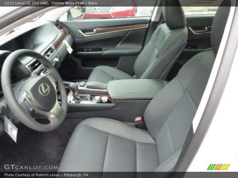 Starfire White Pearl / Black 2013 Lexus GS 350 AWD