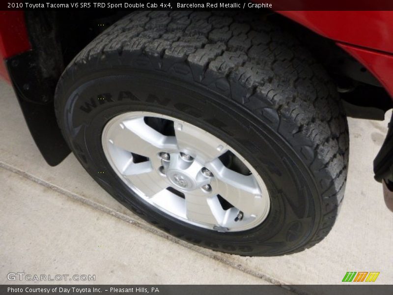 Barcelona Red Metallic / Graphite 2010 Toyota Tacoma V6 SR5 TRD Sport Double Cab 4x4