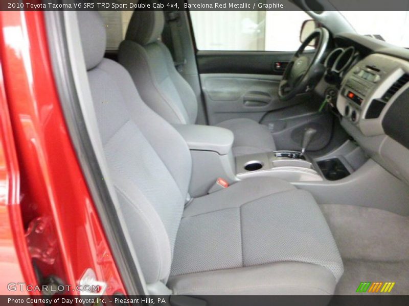 Barcelona Red Metallic / Graphite 2010 Toyota Tacoma V6 SR5 TRD Sport Double Cab 4x4