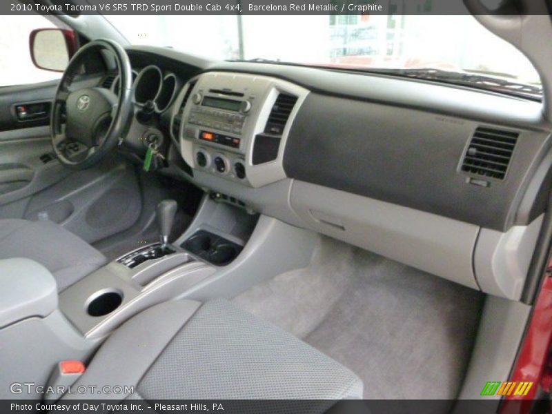 Barcelona Red Metallic / Graphite 2010 Toyota Tacoma V6 SR5 TRD Sport Double Cab 4x4