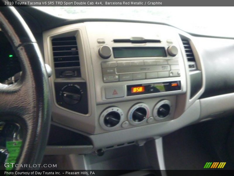 Barcelona Red Metallic / Graphite 2010 Toyota Tacoma V6 SR5 TRD Sport Double Cab 4x4