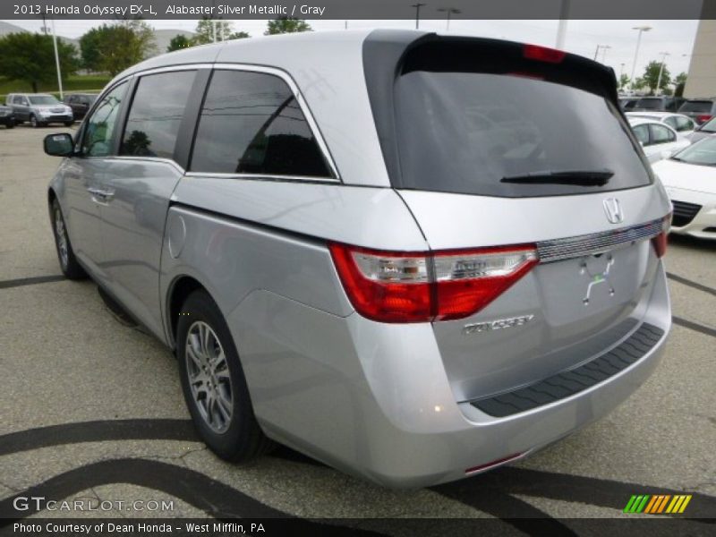 Alabaster Silver Metallic / Gray 2013 Honda Odyssey EX-L