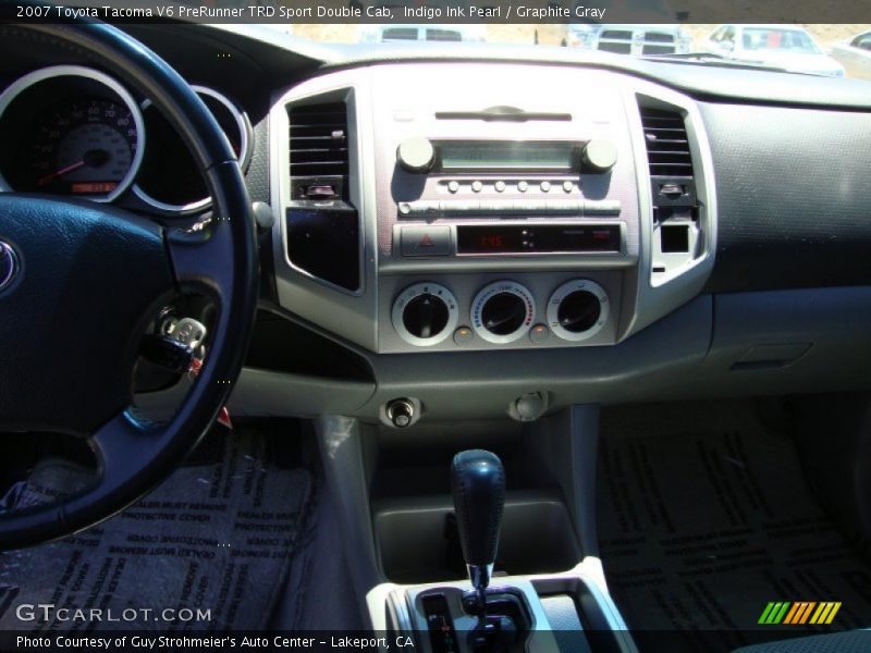 Indigo Ink Pearl / Graphite Gray 2007 Toyota Tacoma V6 PreRunner TRD Sport Double Cab