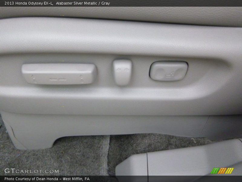 Alabaster Silver Metallic / Gray 2013 Honda Odyssey EX-L