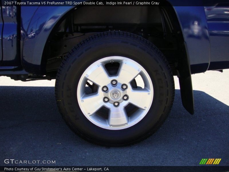 Indigo Ink Pearl / Graphite Gray 2007 Toyota Tacoma V6 PreRunner TRD Sport Double Cab