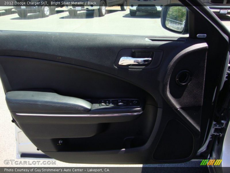 Bright Silver Metallic / Black 2012 Dodge Charger SXT