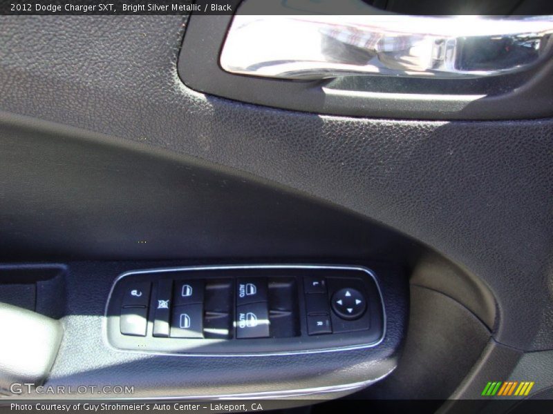 Bright Silver Metallic / Black 2012 Dodge Charger SXT