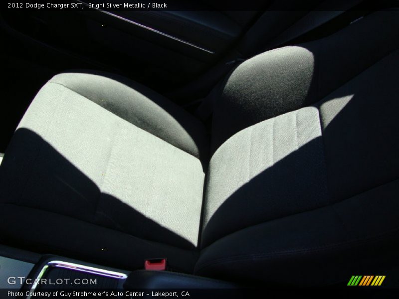 Bright Silver Metallic / Black 2012 Dodge Charger SXT
