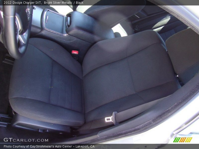 Bright Silver Metallic / Black 2012 Dodge Charger SXT