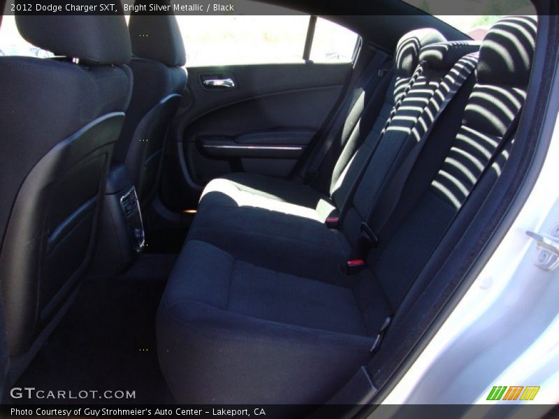 Bright Silver Metallic / Black 2012 Dodge Charger SXT