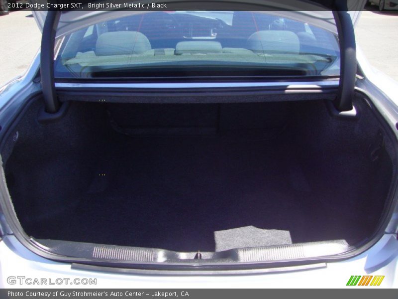 Bright Silver Metallic / Black 2012 Dodge Charger SXT