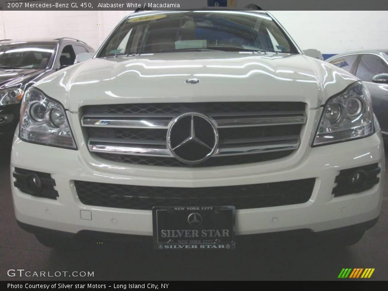 Alabaster White / Macadamia 2007 Mercedes-Benz GL 450