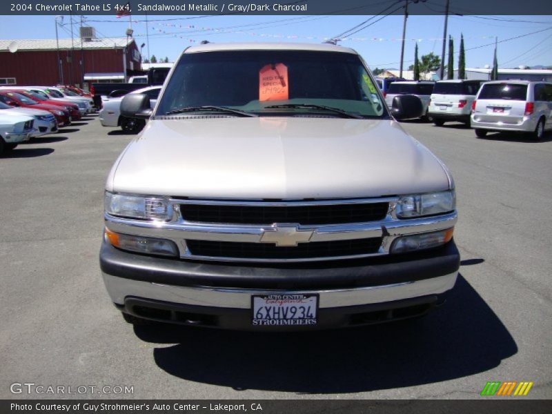 Sandalwood Metallic / Gray/Dark Charcoal 2004 Chevrolet Tahoe LS 4x4