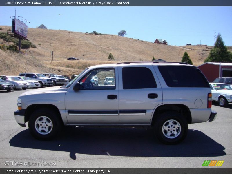 Sandalwood Metallic / Gray/Dark Charcoal 2004 Chevrolet Tahoe LS 4x4