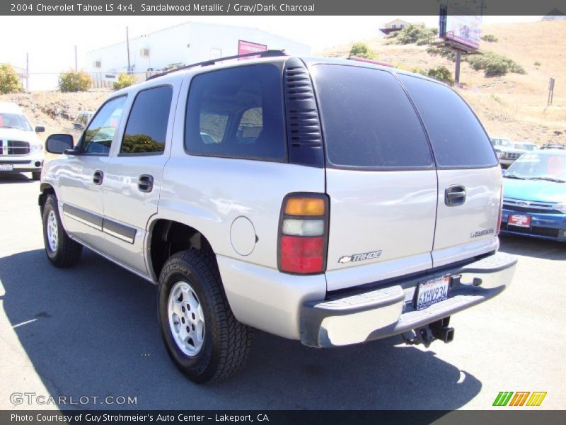 Sandalwood Metallic / Gray/Dark Charcoal 2004 Chevrolet Tahoe LS 4x4